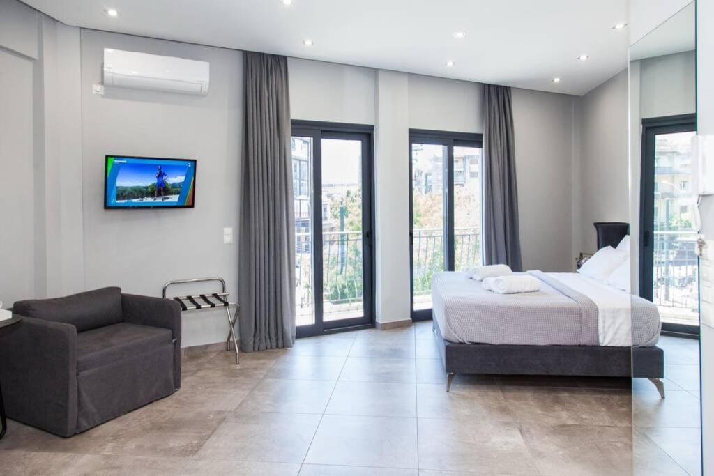 E Spacious Cornered Brand New Studio Apartment E Athen Exterior foto