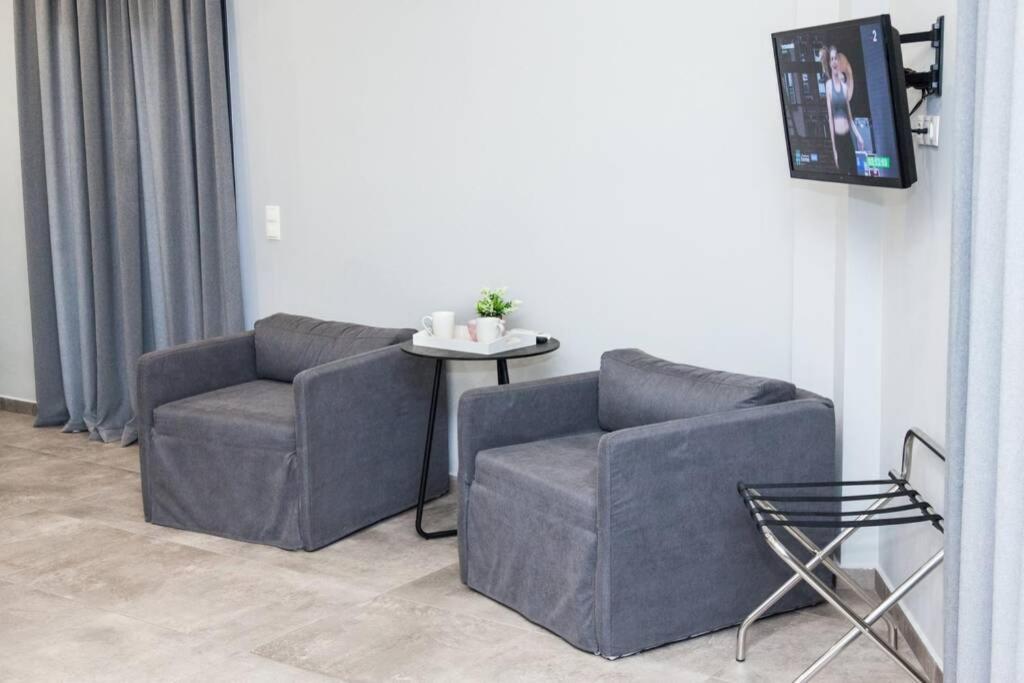 E Spacious Cornered Brand New Studio Apartment E Athen Exterior foto