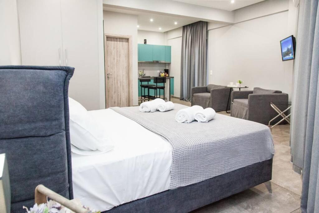 E Spacious Cornered Brand New Studio Apartment E Athen Exterior foto